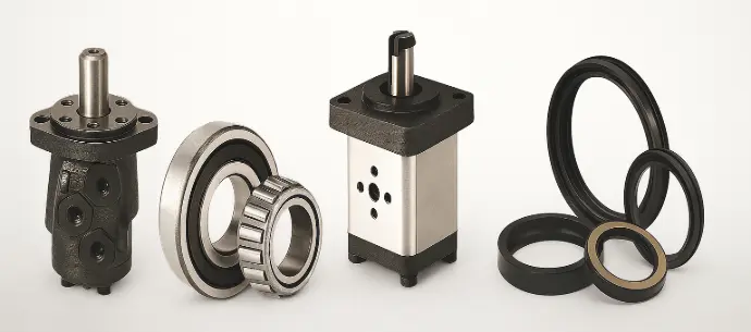 Hydraulic Pump, motor, bearings | Master Hydraulic
