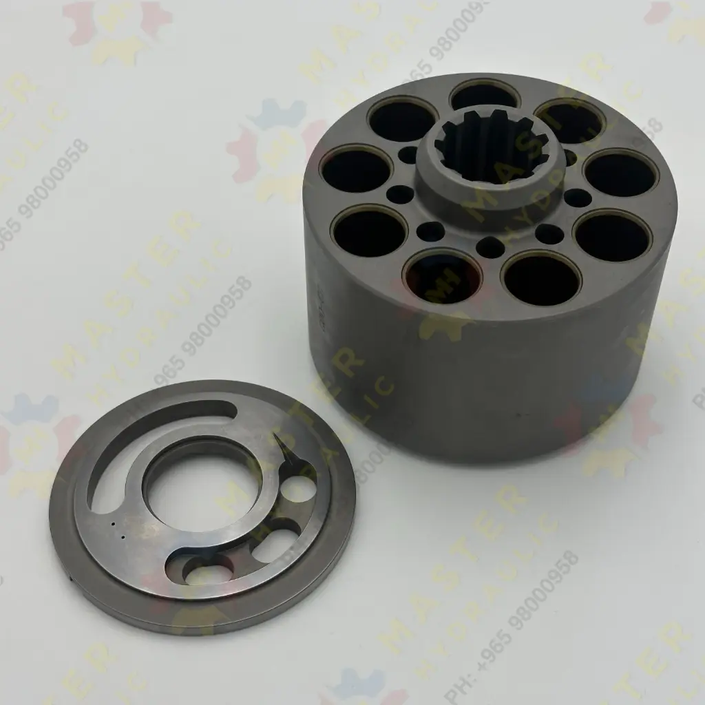 [415-1001A] CYLINDER BLOCK&VALVE PLATE-R - K3VL80